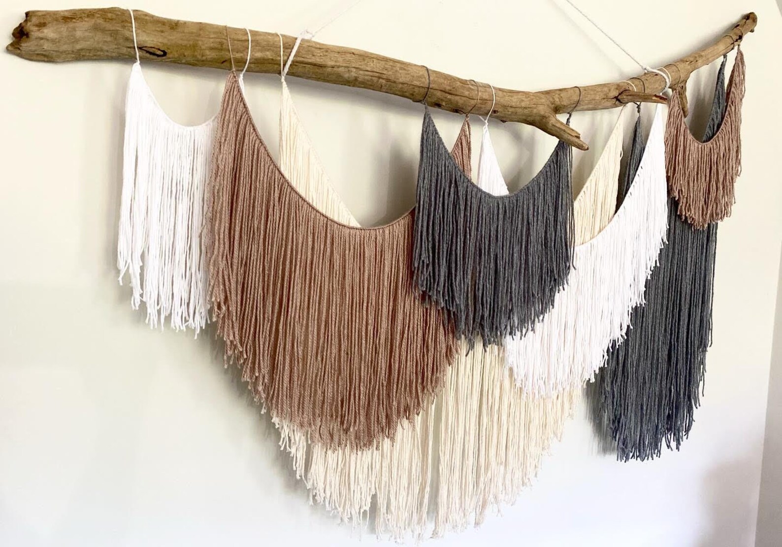 Driftwood Fringe Wall Hanging Etsy UK