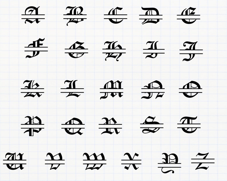 split-monogram-alphabet-svg-etsy