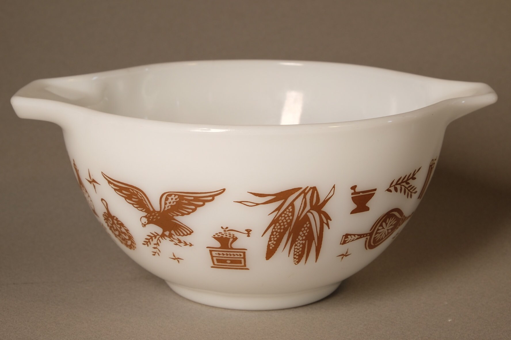 Pyrex. Early American. Cinderella Mixing Bowl. 441. Etsy