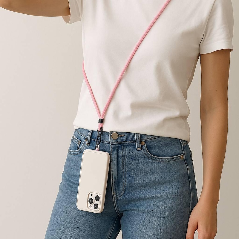 Cordino Universale Regolabile Per Cellulare, Tracolla - Foto 5