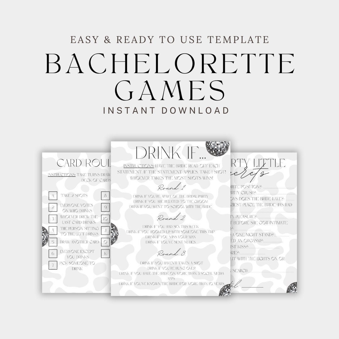 Lets Go Girls Nashville Bachelorette Party Games, Nash Bash Bachelorette Weekend, Last Rodeo, Last Hoe Down, Cow Print Bachelorette