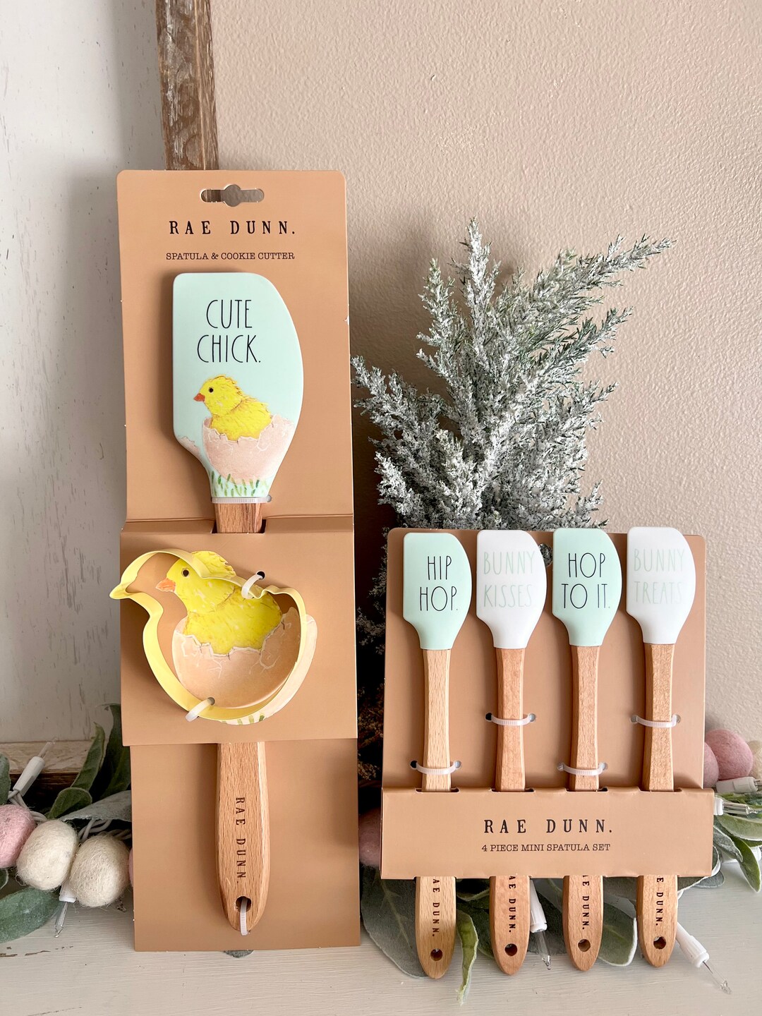 Rae Dunn Easter Spatula Sets Etsy
