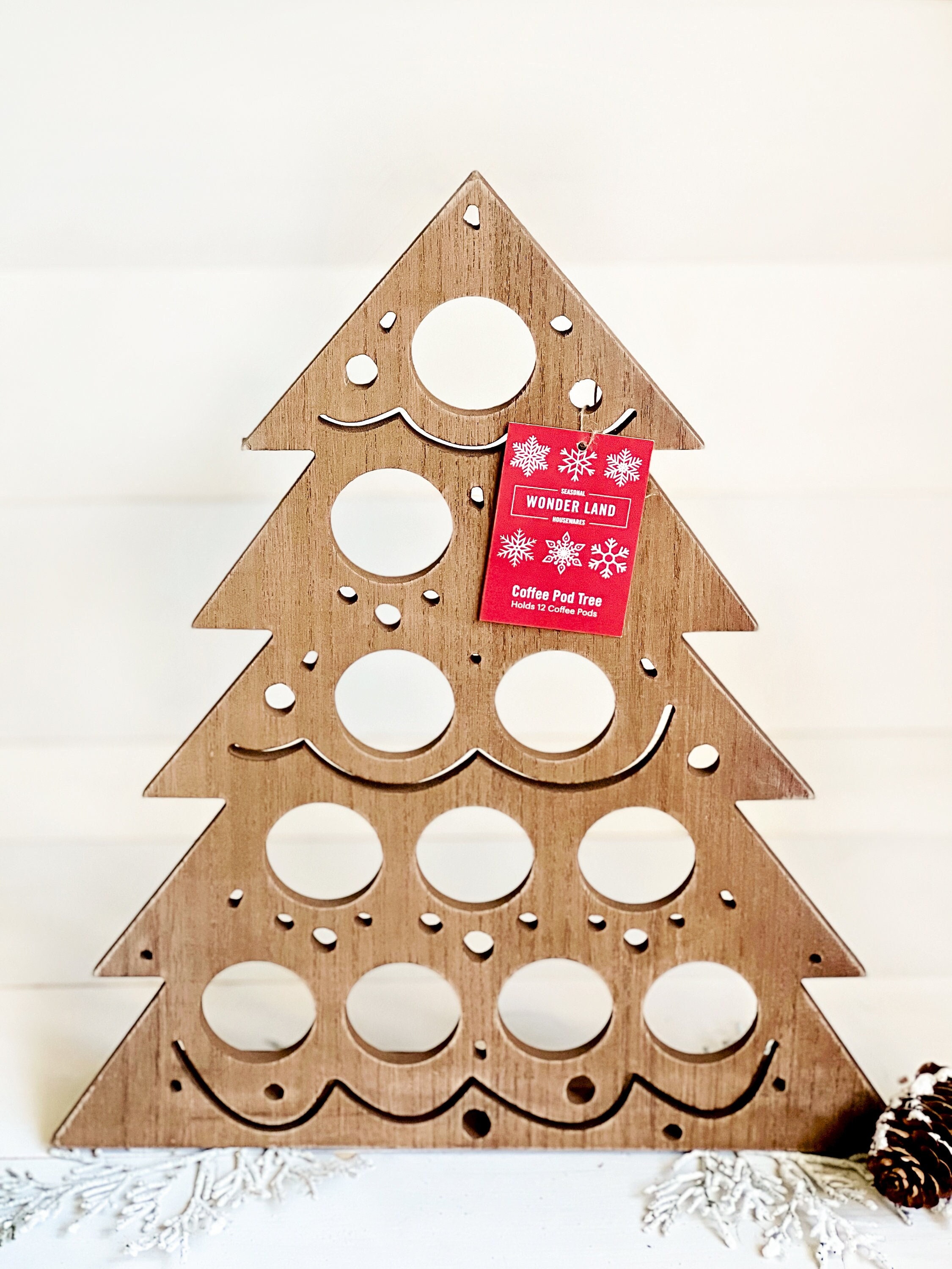 クリスマス装飾セット Amazon.co.jp: 木製クリスマスツリーオーナメント、カラフルな