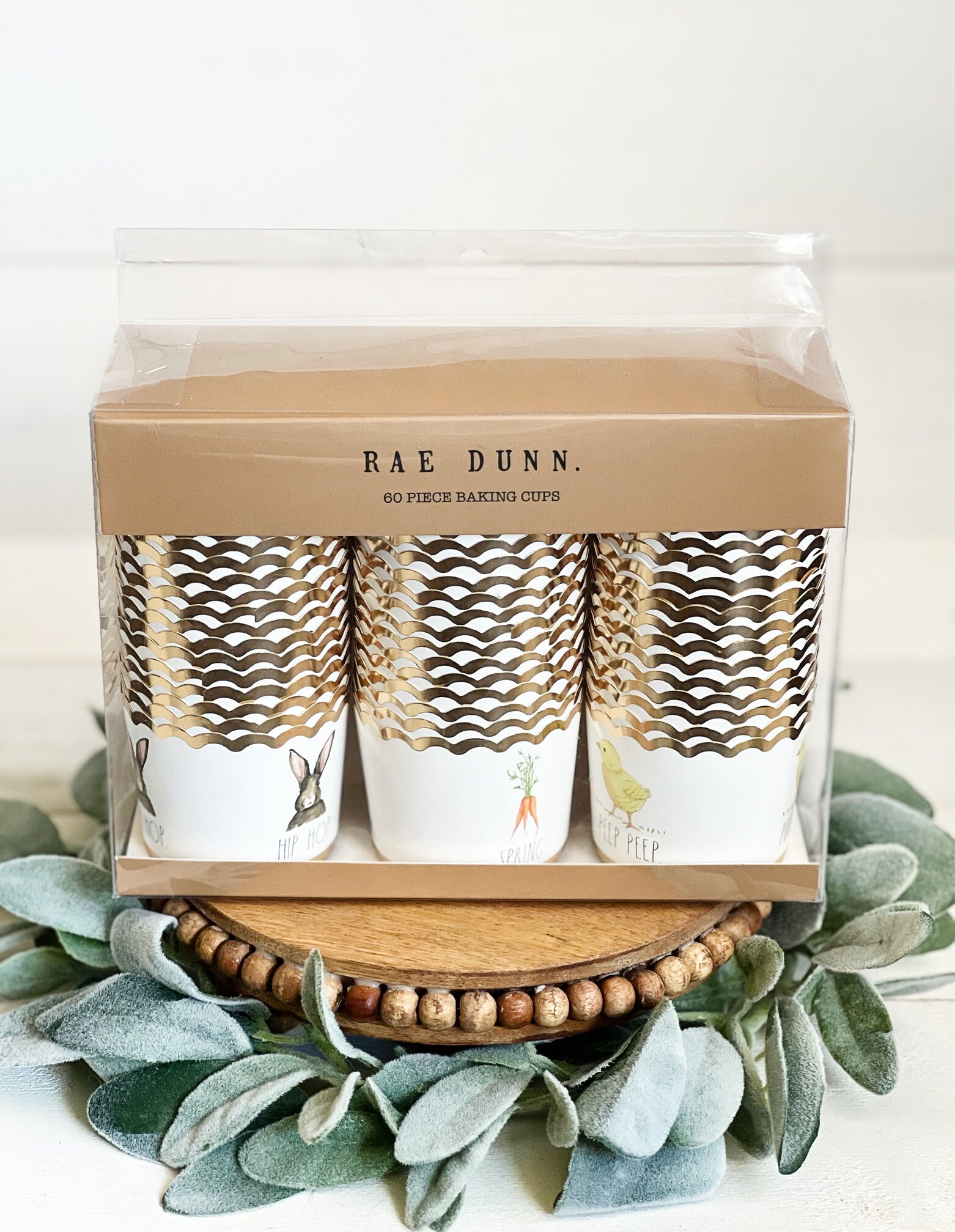Rae Dunn Christmas Sheets Of Parchment Paper Holiday Baking Cups Foil Treat  Bins