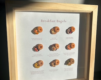 Miniature Bagel Board Kitchen Wall Hanging Decor