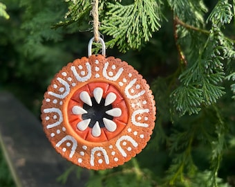 GingerSNAP cookies Christmas decoration ornaments , 2pcs