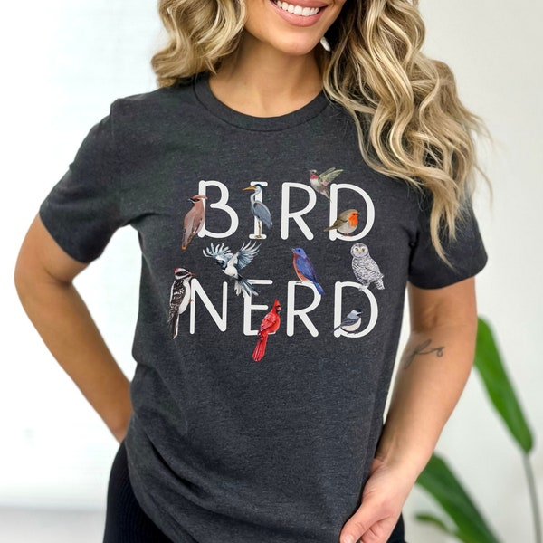 Bird Nerd Shirt, Birding Shirt, Bird Nerd T-Shirt, Bird Lovers Tee, Nature Lover Shirts, Funny Bird Watcher Gift Shirt For Bird Lover
