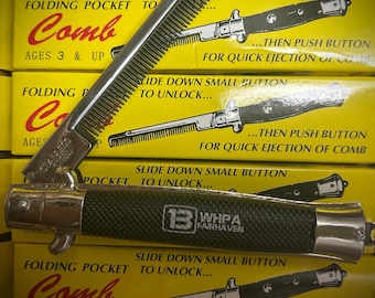 Official WHPA TV13 Switchblade Comb!
