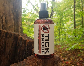 Tick Repellent by Tick Proof™. The World's Strongest Tick Repellent. All natural, 5 essential oils.