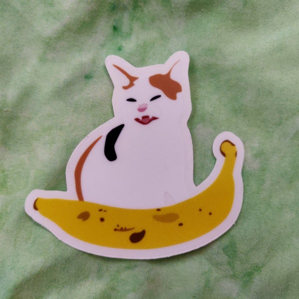 Banana Cat - Sticker