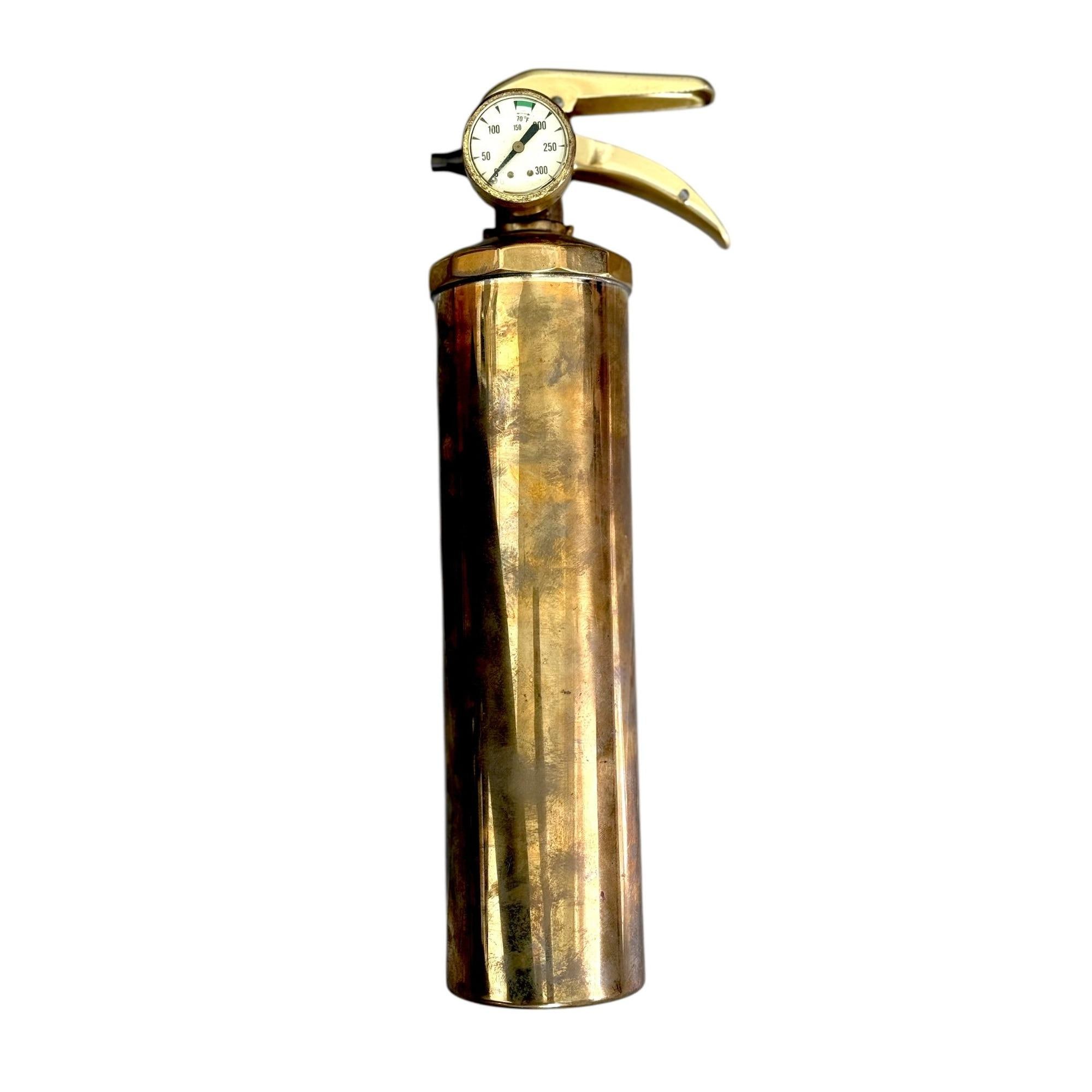 Brass Fire Extinguisher - Etsy