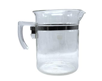 Pyrex Glass Beaker With Handle 3000ml Stainless Steel Band Laboratory Measuring