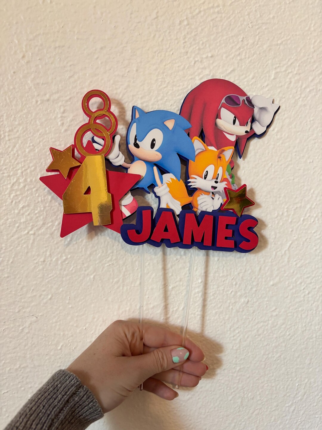 Character Cake Topper - Etsy