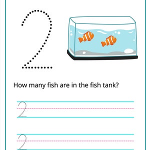 Printable Number Worksheets