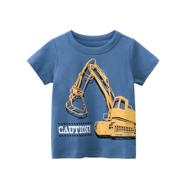 Construction T-shirt Kids Excavator Outfit Gift for Kids - Etsy Canada