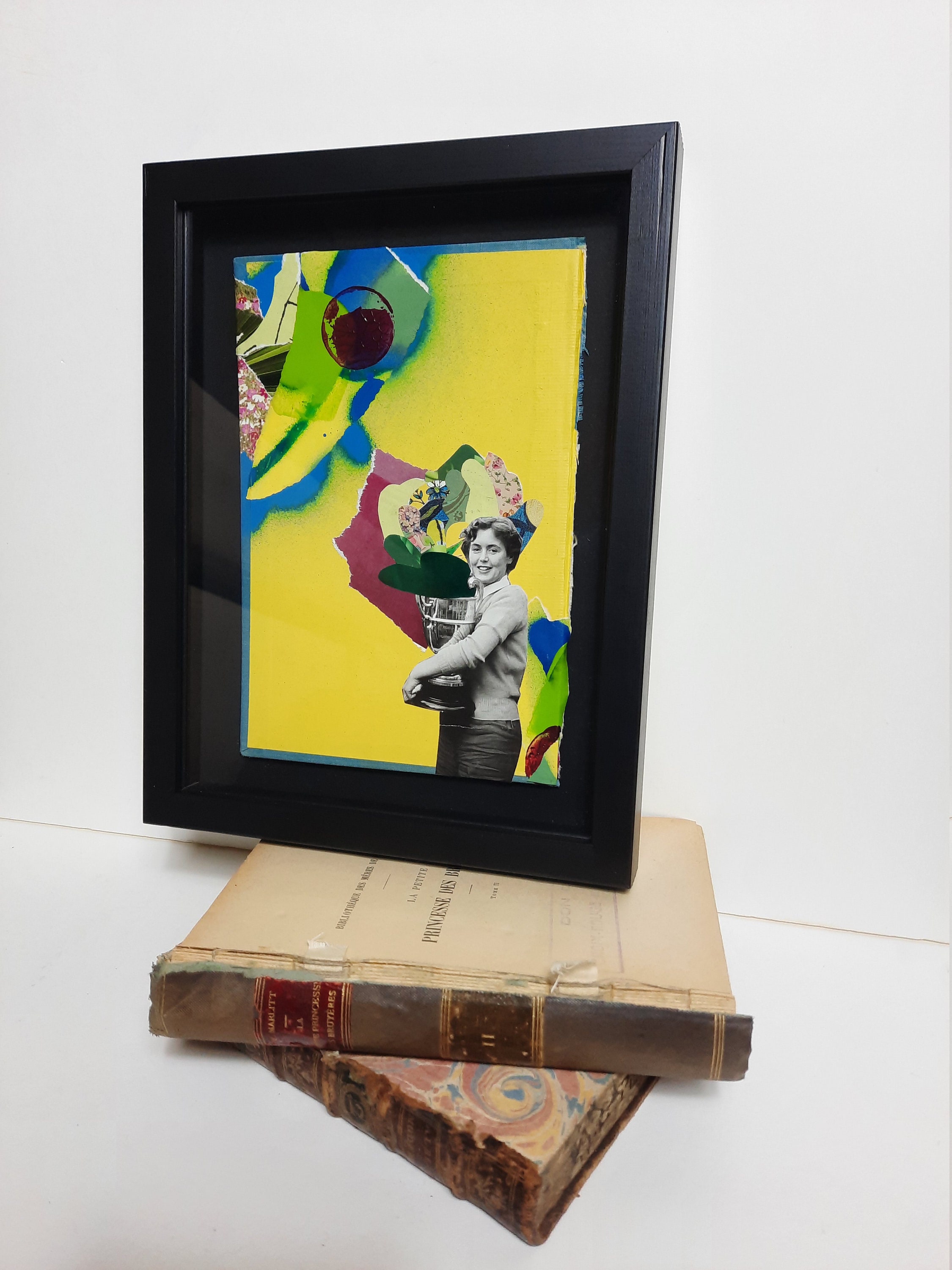 Art, Collage, Portrait, Gaïa