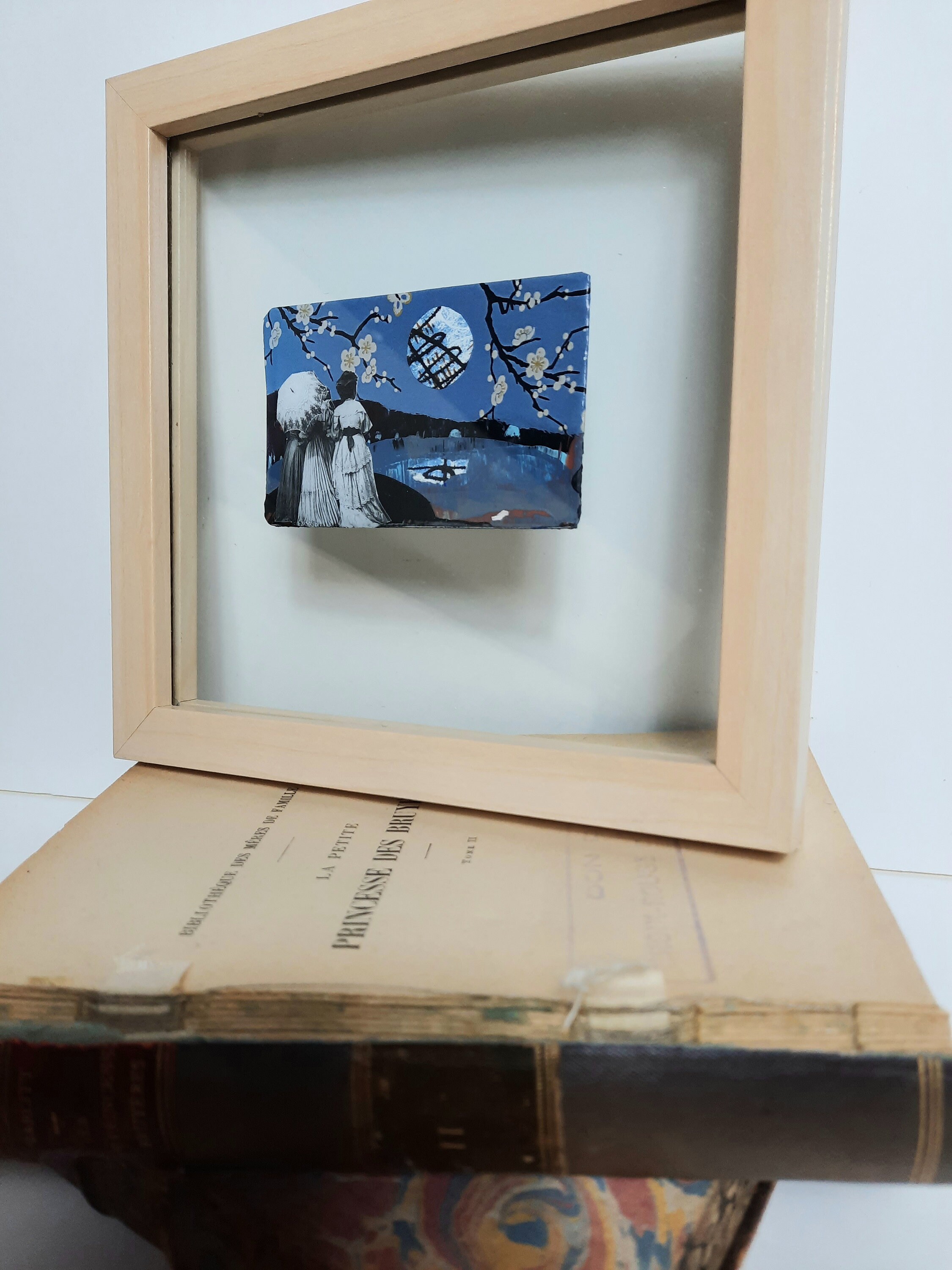 Art, Collage, Paysage, Petit Format Rituel