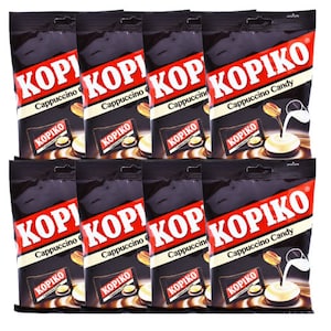 Kopiko Cappucino Snoep 120G x 8 verpakkingen (~224 - 240 stuks) Snelle verzending met DHL Express