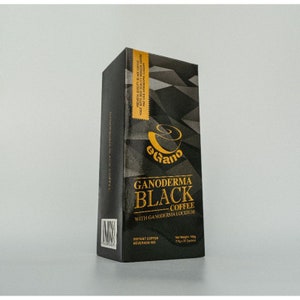 EGano 6 Box Premium Ganoderma zwarte koffie