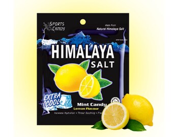 6 Boxes of 12 Packs of Himalaya Salt Sport Mint Candy Lemon
