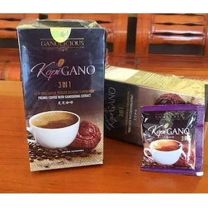 Ganolicious 3 In 1 Latte Coffee 15 Sachets Per Box