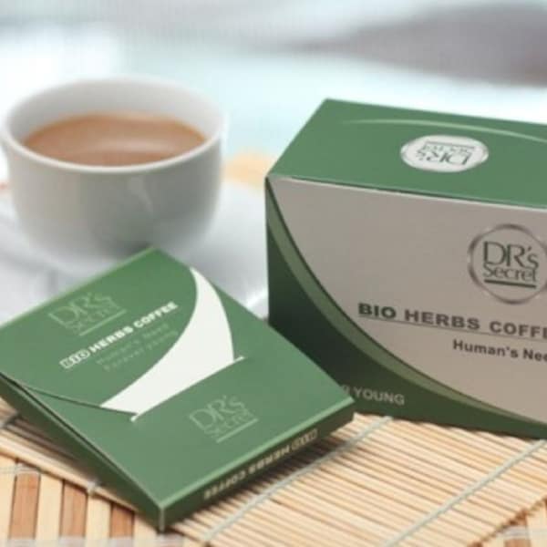 3 boîtes de Drs Secret Coffee 15G x 6 sachets