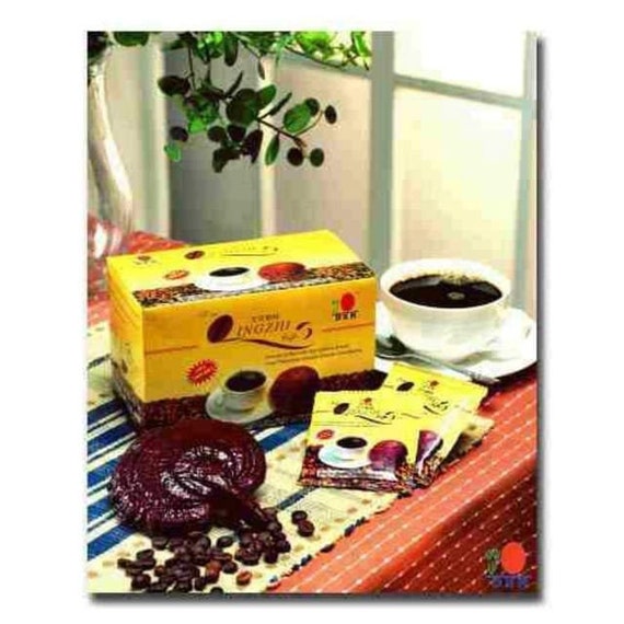 2 Packs DXN Lingzhi Gano Black Coffee 2 in 1 Instant Cafe