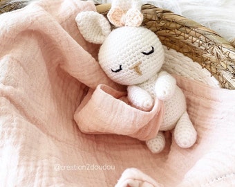 Bunny swaddle comforter