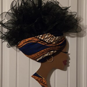 African Queen Wreath