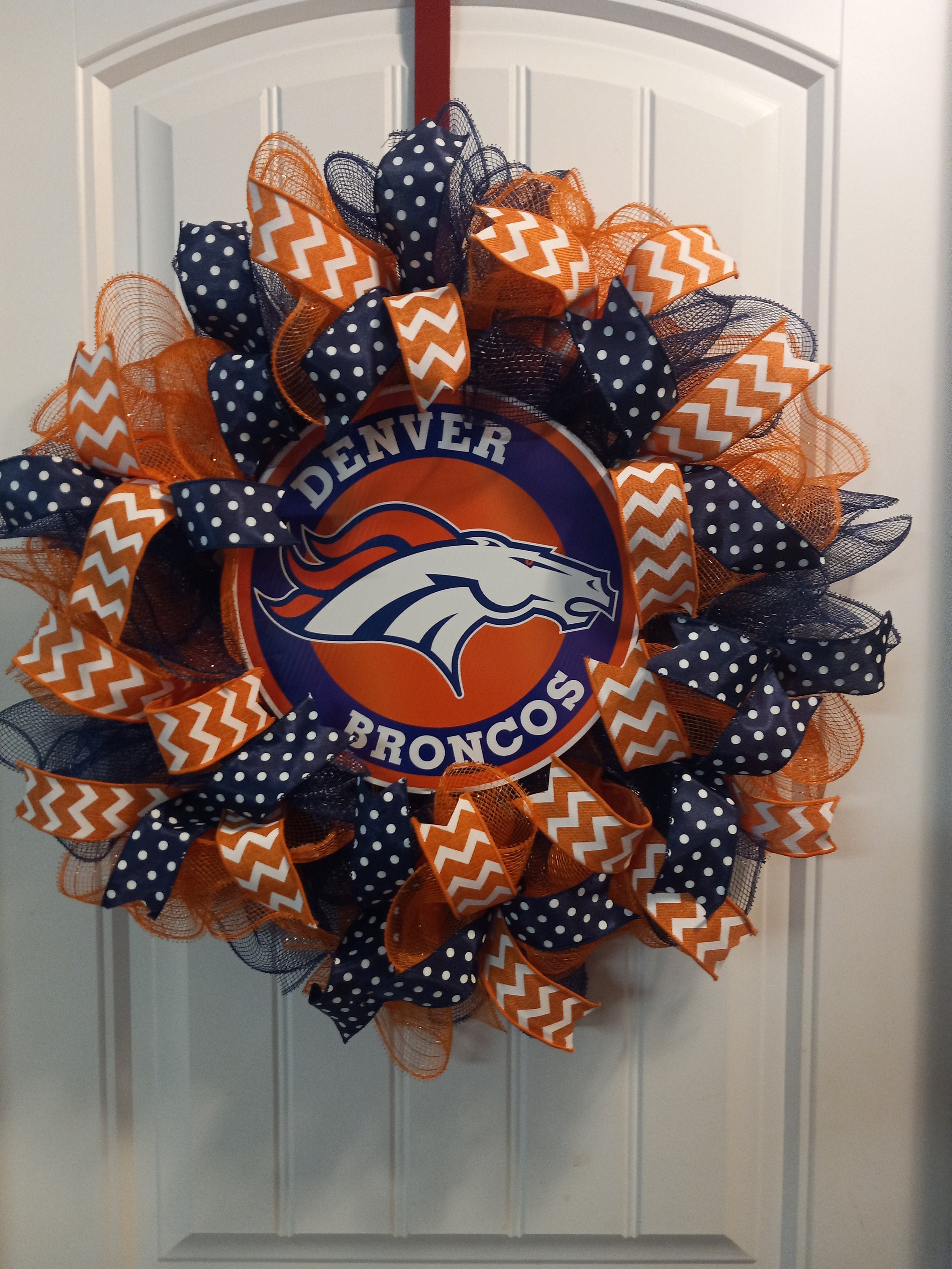 Wall Decor, Denver Broncos Wreath