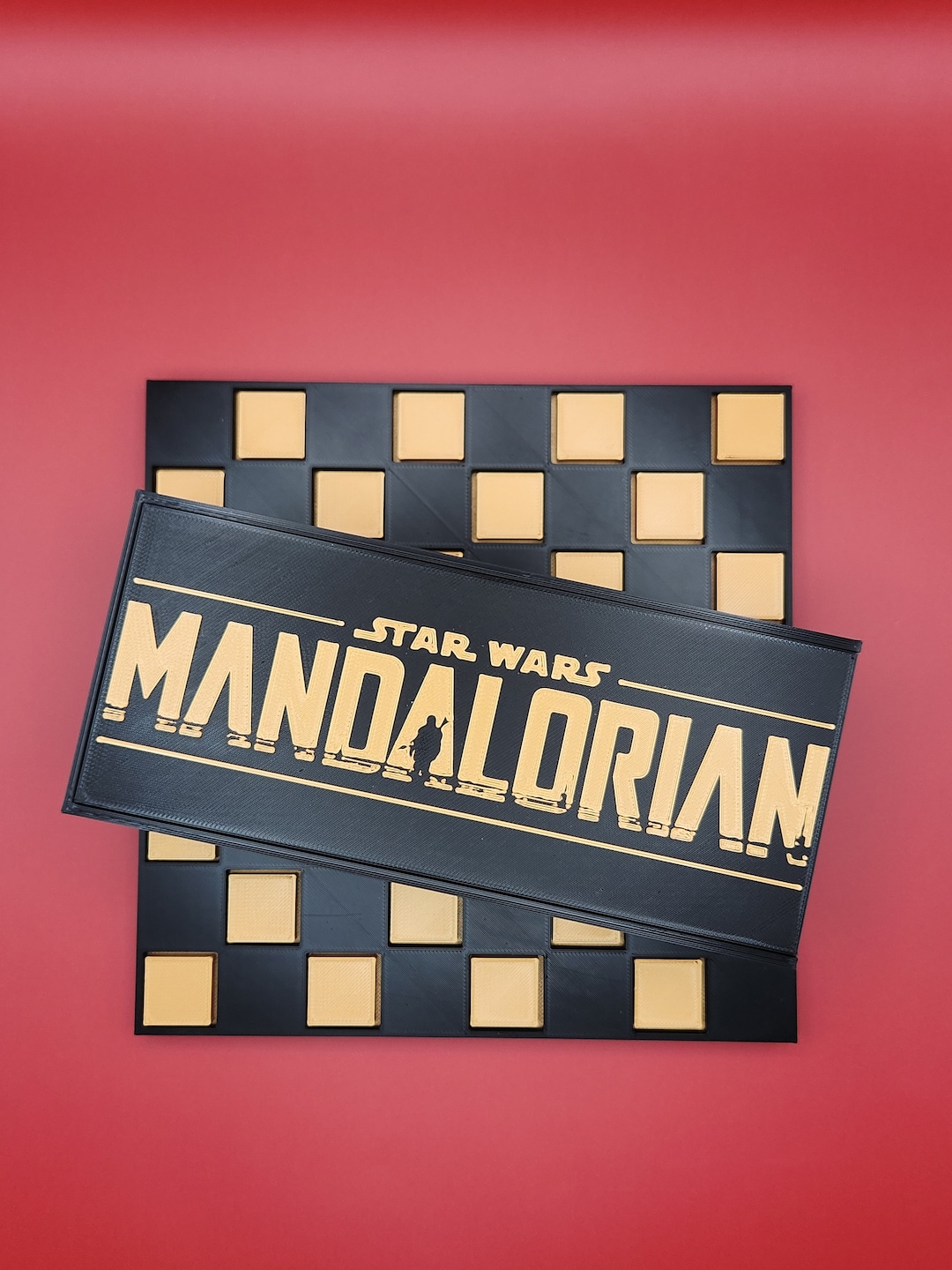 Mandalorian Chess Set & Box - 3D Printed - Etsy