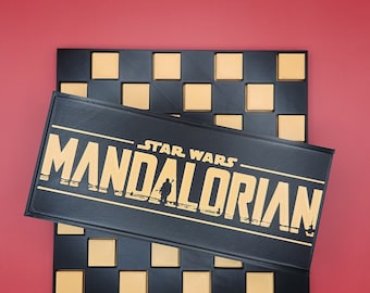 Mandalorian Chess Set & Box - 3D Printed - Etsy