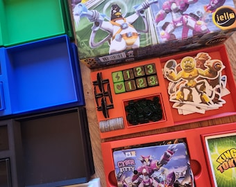 King of Tokyo Duel Insert | Fits Sleeved Cards and Promo Cards | Lightweight Organizer for the Game - Etsy King of Tokyo Duel Insert | Fits Sleeved Cards and Promo Cards | Lightweight Organizer for the Game - Etsy