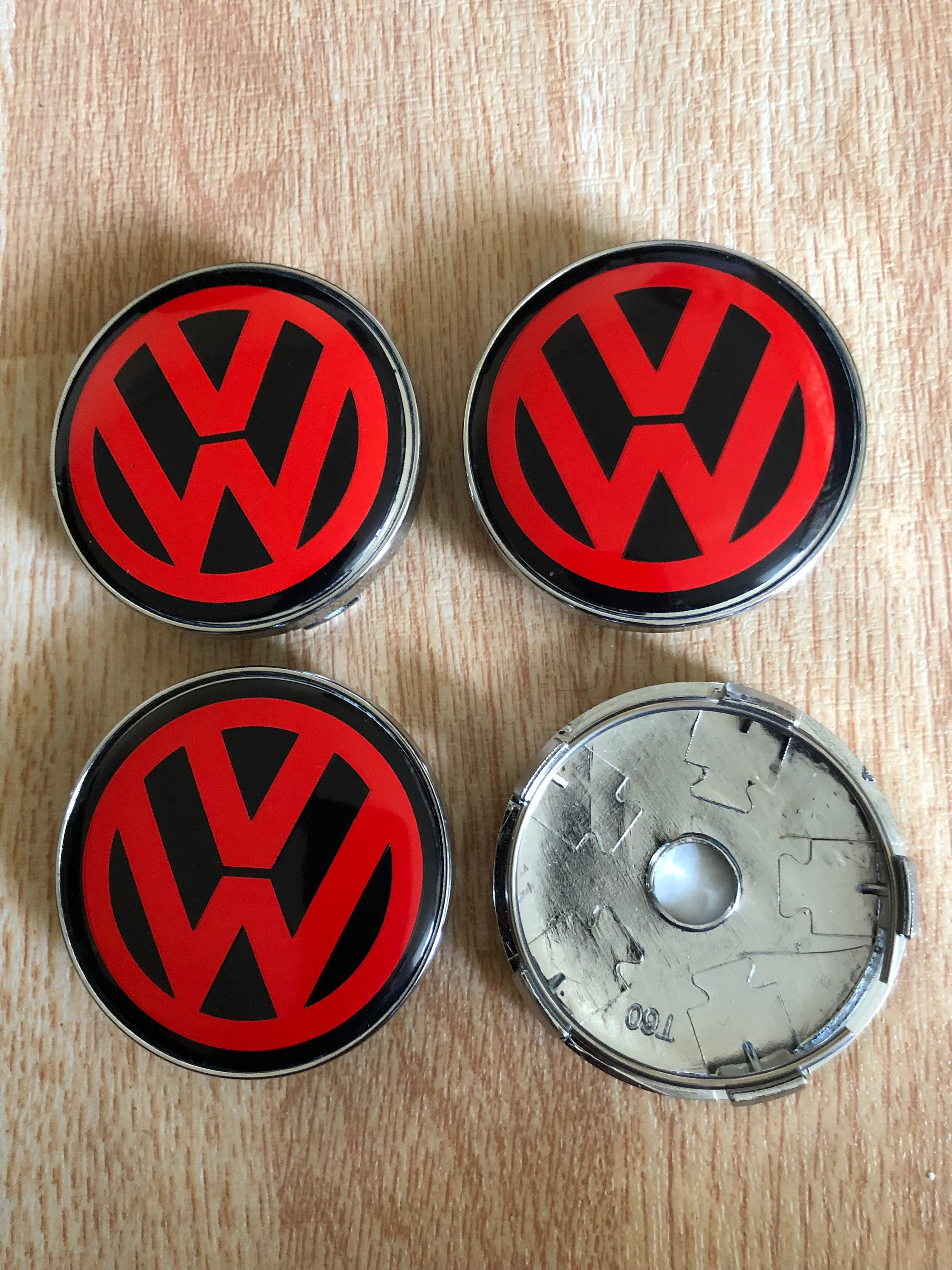 4x VW Wheel Centre Cap Set Of 4 Hub Alloy Center Caps 60mm Etsy