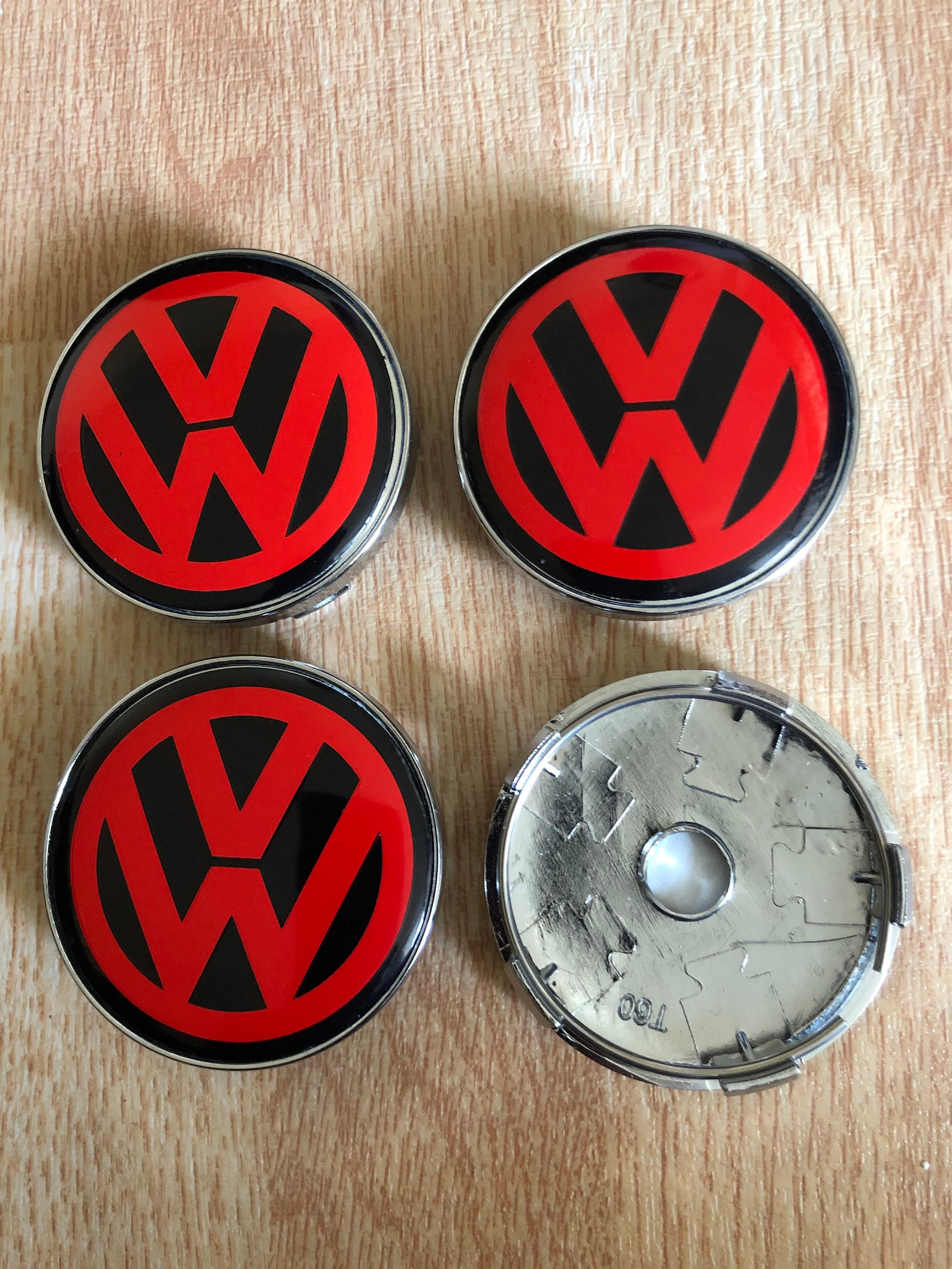 4x VW Wheel Centre Cap Set Of 4 Hub Alloy Center Caps 60mm Etsy