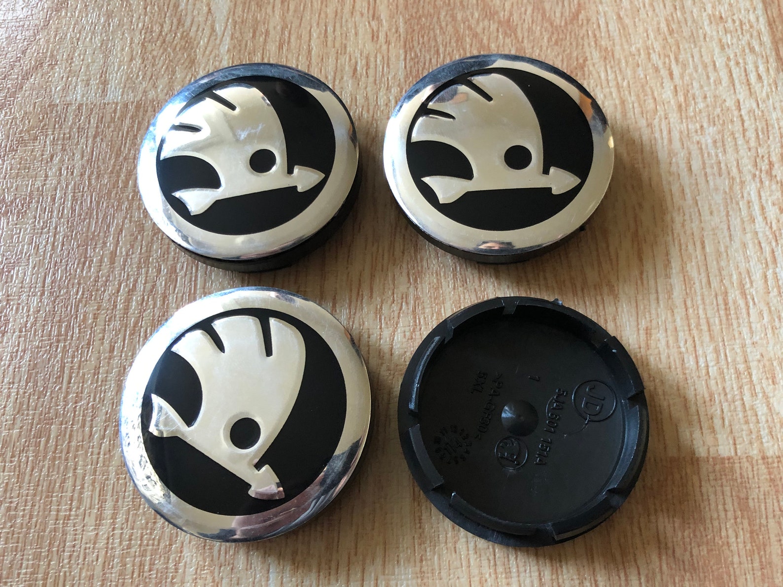 4x Skoda Wheel Centre Cap Set Of 4 Hub Alloy Center Caps 56mm Etsy