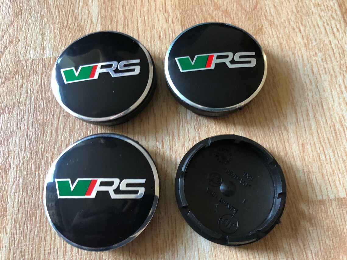 4x VRS Skoda Wheel Centre Cap Set Of 4 Hub Alloy Center Caps Etsy