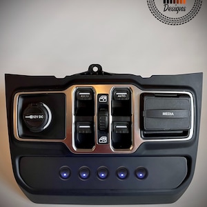 Compatible with Jeep JL Wrangler/Gladiator JT Aux Switch Panel (full)