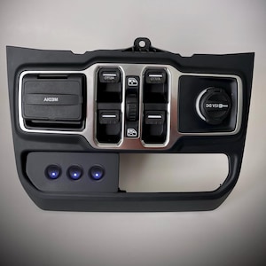 Compatible with Jeep JL Wrangler/Gladiator JT Aux Switch Panel (left half)