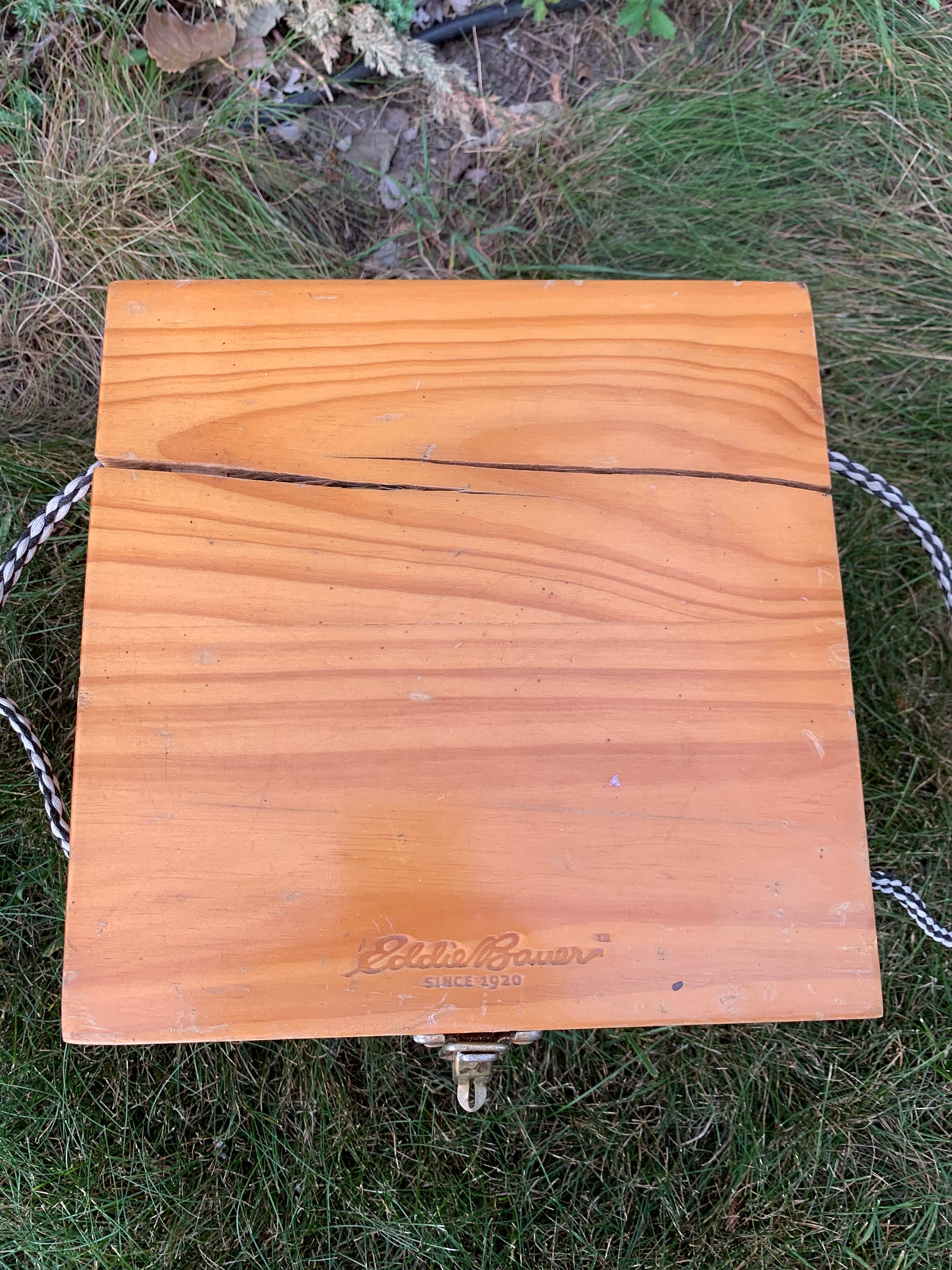 Vintage Eddie Bauer Bocce Ball Set With Wood Crate Carrying Etsy