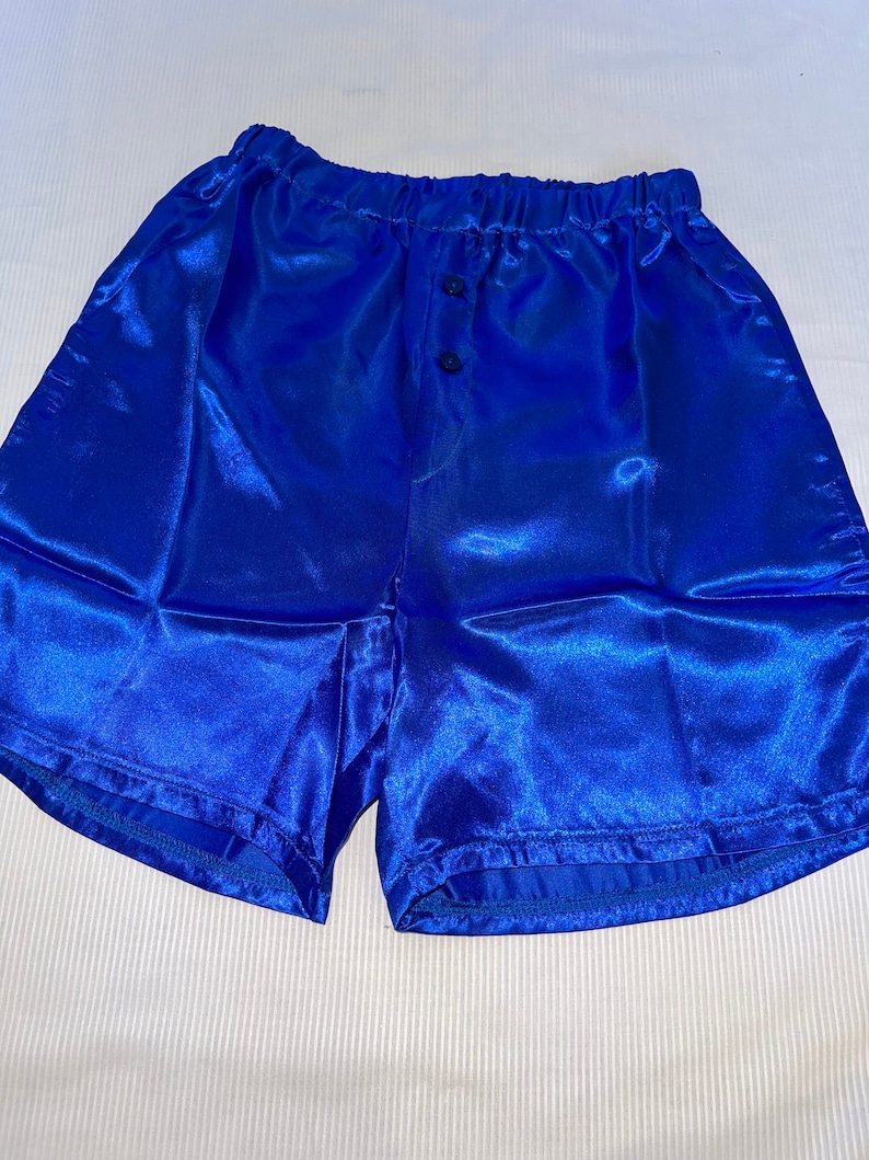 Men's Satin Boxer Shorts Etsy