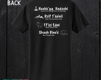 T-shirt des clans navajos