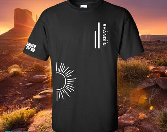 T-shirt graphique Sunshine Navajo - Art autochtone contemporain