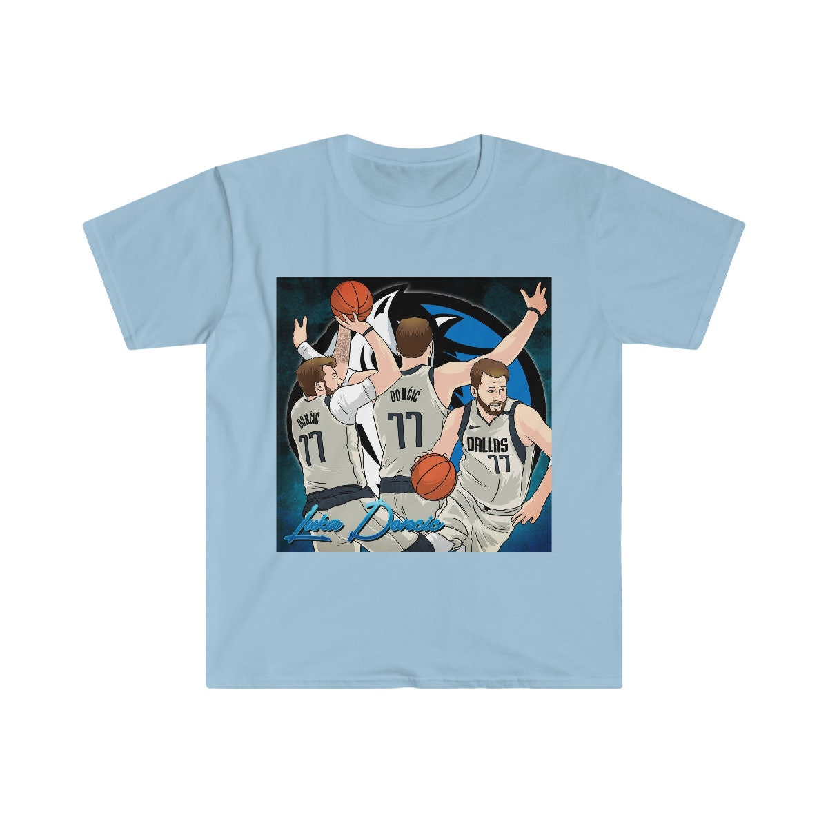 Luka Doncic Custom Graphic T-Shirt