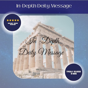 In-Depth Deity Message Tarot Reading, Personalized Insights for Spiritual Growth
