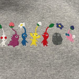 Camisa Pikmin bordada
