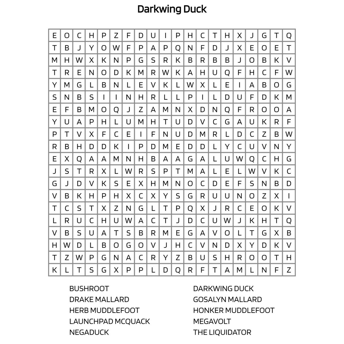 Word Search Printable 90s Word Search Word Search Printable PDF Word 