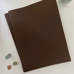 Mindful Eating Journal | Food and Wellness Tracker | Holistic Food Journal | Minimalist Meal Planner | Simple Healthy Recipes