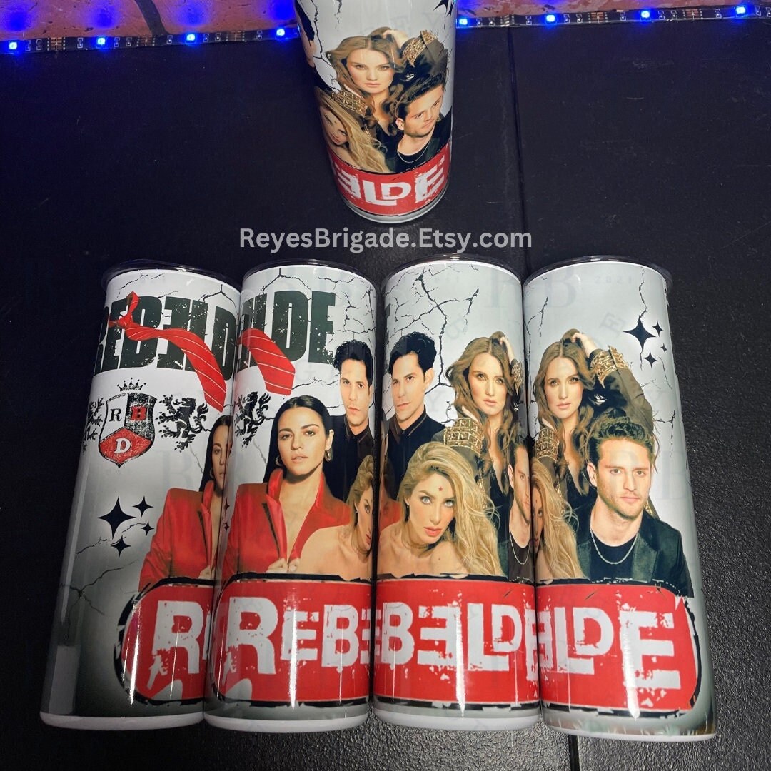 Rebelde Tumbler 20oz, Vaso De RBD, Tumbler Sublimation, Y Soy Rebelde ...
