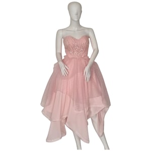 Glinda Inspired Pink Ballgown Costume: Good Witch Dress